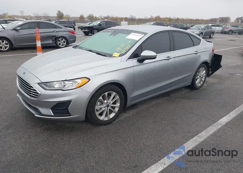2020 Ford Fusion Se z USA, uszkodzony, nr VIN 3FA6P0HD7LR258846